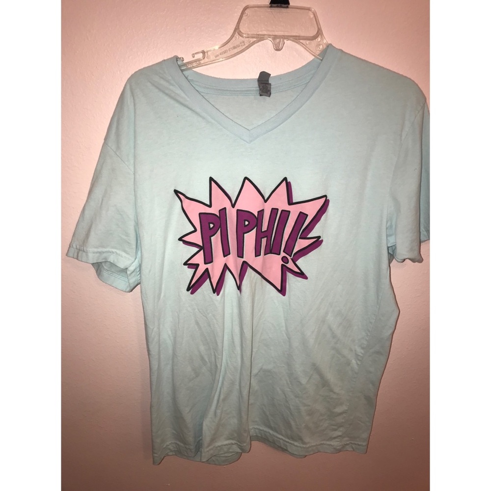 Pi Beta Phi pop art comic style tee